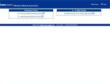 Tablet Screenshot of library.masd.info